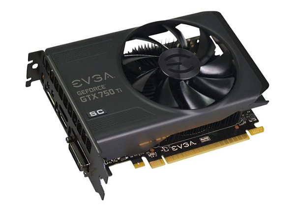 EVGA GeForce GTX 750 Ti Superclocked Graphics Card - 2 GB RAM