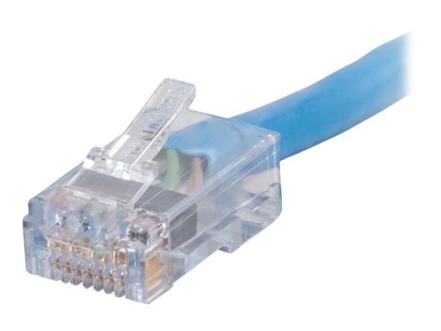 C2G 25ft Cat6 Non-Booted UTP Unshielded Ethernet Network Patch Cable - Plenum CMP-Rated - Blue (TAA Compliant) - patch