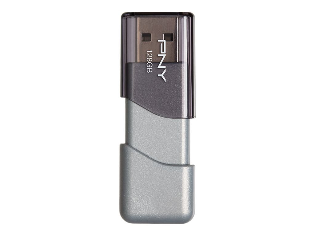 PNY Elite Turbo Attache 3 - USB flash - 128 GB - P-FD128TBOP-GE - -