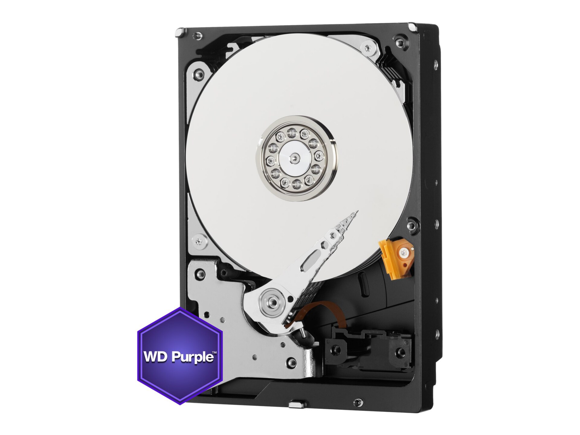 WD Purple WD10PURX - Surveillance hard drive - 1TB