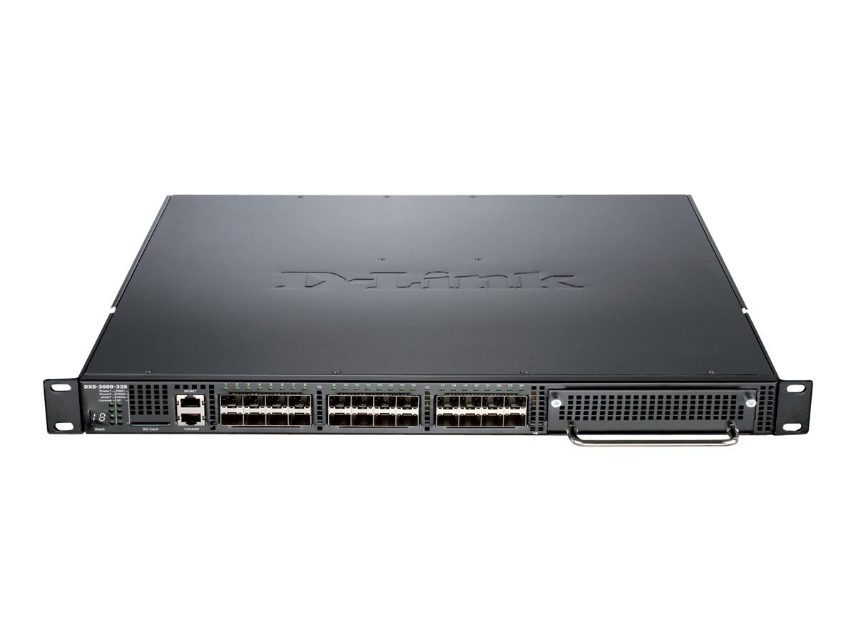 D-Link Data Center 10GbE Top-of-Rack Switch DXS-3600 - switch - 24 ports - managed - rack-mountable