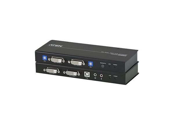 ATEN DVI DUAL VIEW KVM EXTENDER