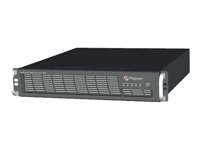 Polycom RealPresence Collaboration Server 1800 IP only 2x1080p60/5x1080p30/10x720p/20xSD - video conferencing device