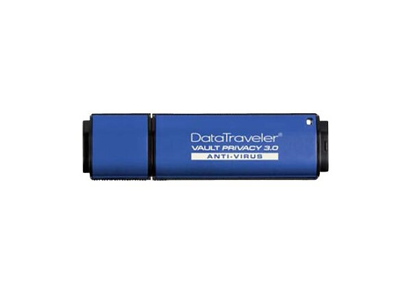 Kingston DataTraveler Vault Privacy 3.0 Anti-Virus - USB flash drive - 64 GB