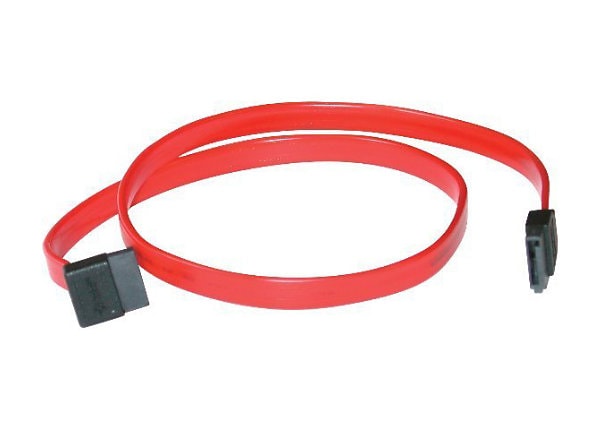 C2G 7-pin 180° to 90° 1-Device Serial ATA Cable - SATA cable - 30 cm