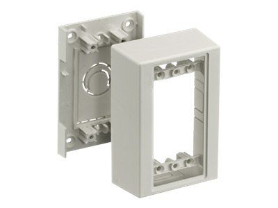 Hubbell PT1 PremiseTrak One-Gang Standard Box - cable raceway junction box
