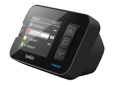 Belkin Advanced Secure LCD Desktop Controller for 8 and 16 Port KVM - KVM switch remote control