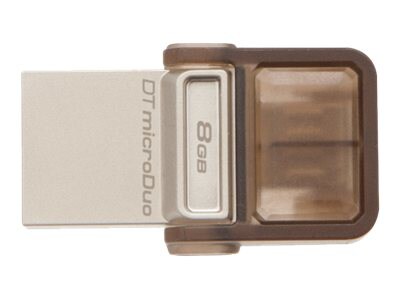 Kingston DataTraveler microDuo - USB flash drive - 8 GB