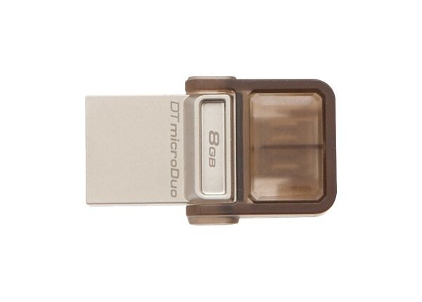 Kingston DataTraveler microDuo - USB flash drive - 8 GB