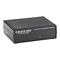 Black Box Remotely Controlled Layer 1 A/B Switch CAT6, 1 x 2 - switch