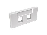 Leviton QuickPort Modular Furniture Faceplate - faceplate