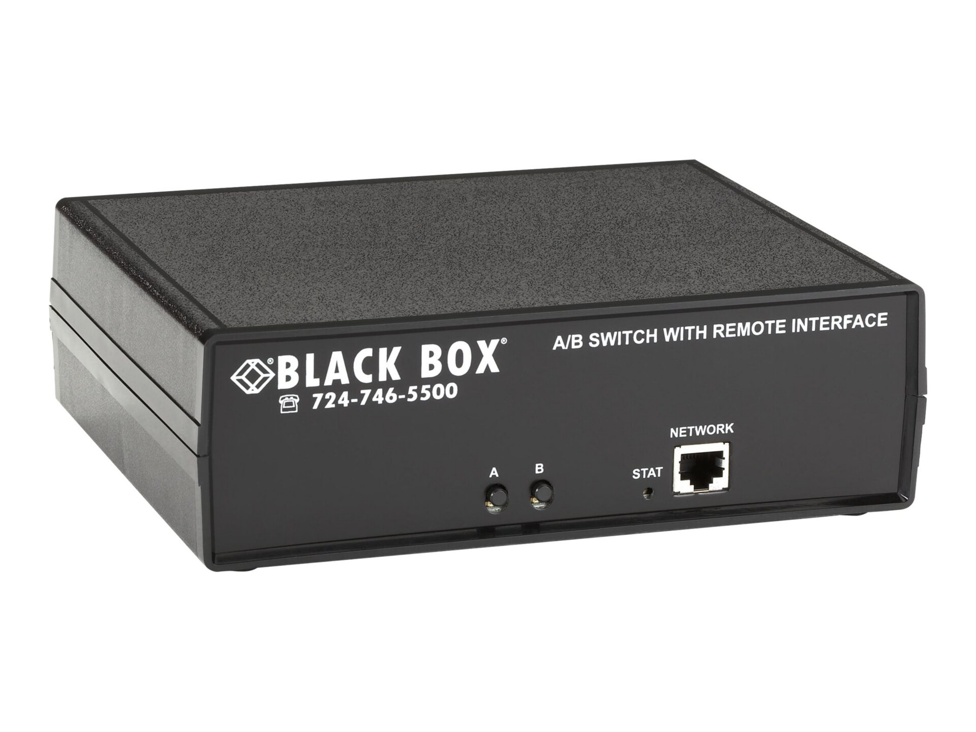 Black Box Remotely Controlled Layer 1 A/B Switch CAT6, 1 x 2 - switch