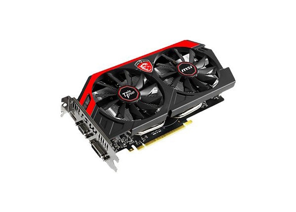 MSI N750Ti TF 2GD5/OC graphics card - GF GTX 750 Ti - 2 GB