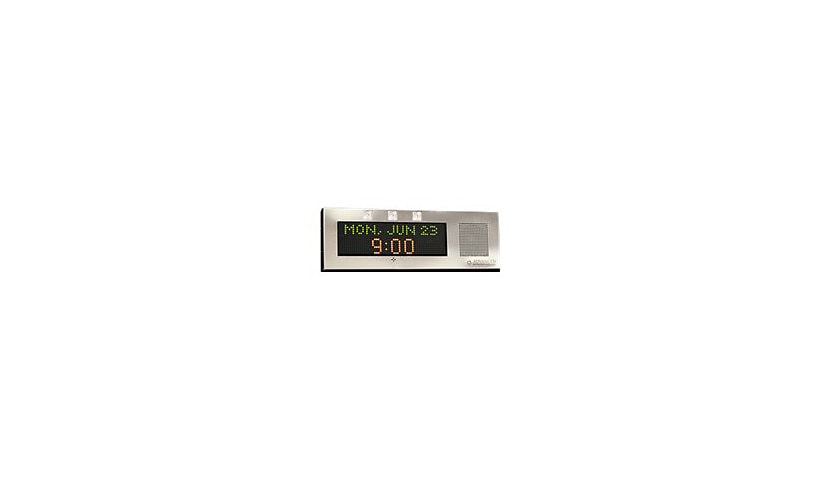 Advanced Network Devices Small IP - clock - rectangular - electronic - 17.9