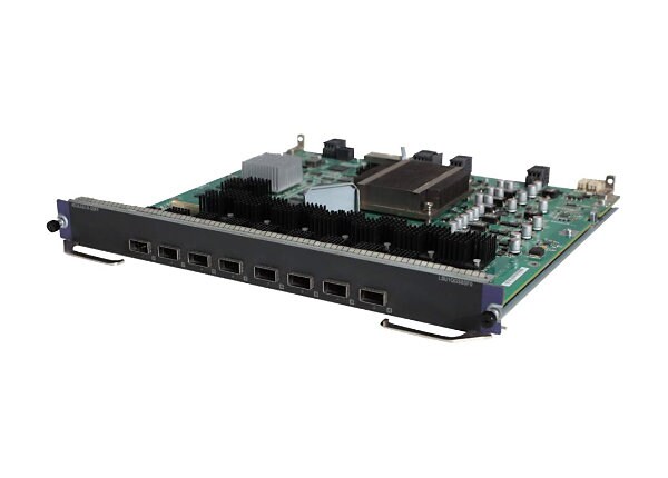 HPE 8-port 40GbE QSFP+ SF Module - expansion module - 8 ports