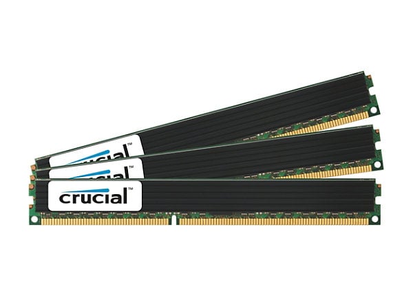 Crucial - DDR3 - 24 GB: 3 x 8 GB - DIMM 240-pin - registered