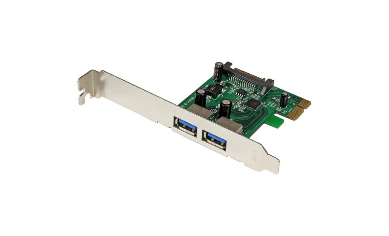 StarTech.com 2 Port PCI Express (PCIe) USB 3.0 Card with