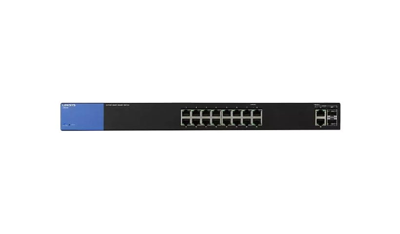 Linksys Business Smart LGS318 - switch - 18 ports - managed - rack-mountabl