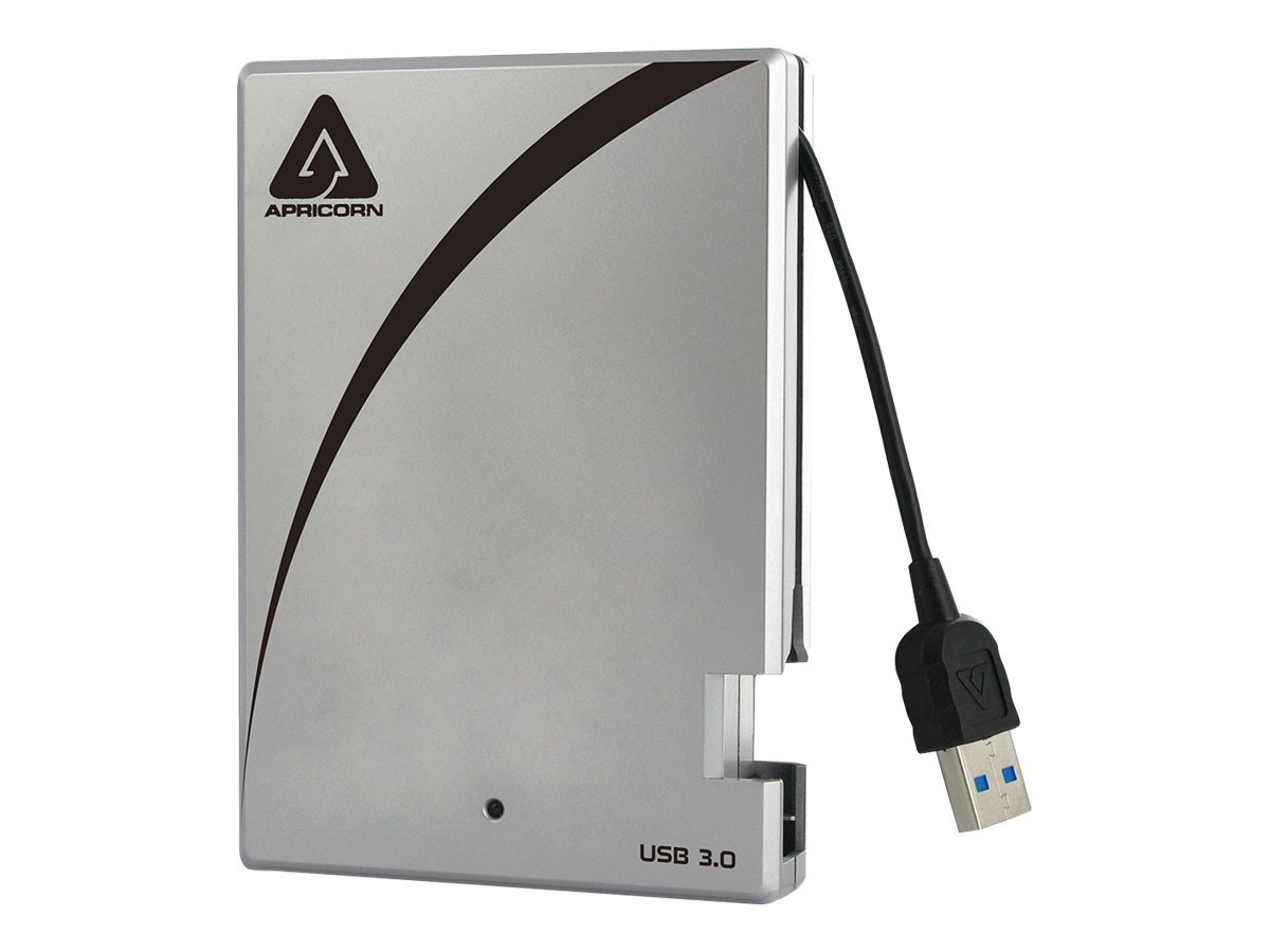 Apricorn Aegis Portable 3.0 A25-3USB-500 - hard drive - 500 GB - USB 3.0