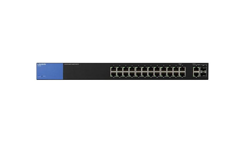 Linksys Business Smart LGS326 - switch - 26 ports - managed - rack-mountabl