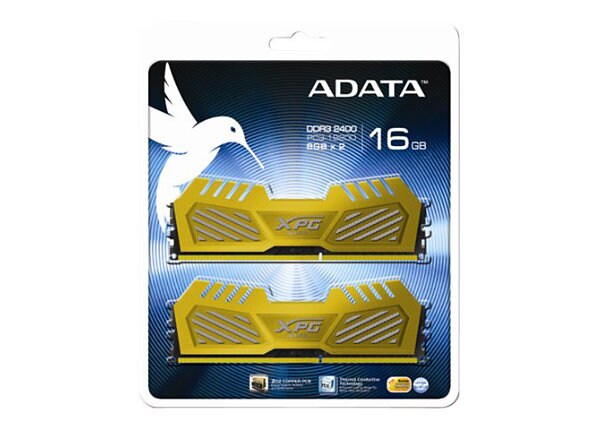 ADATA XPG V2 Series - DDR3 - 16 GB: 2 x 8 GB - DIMM 240-pin