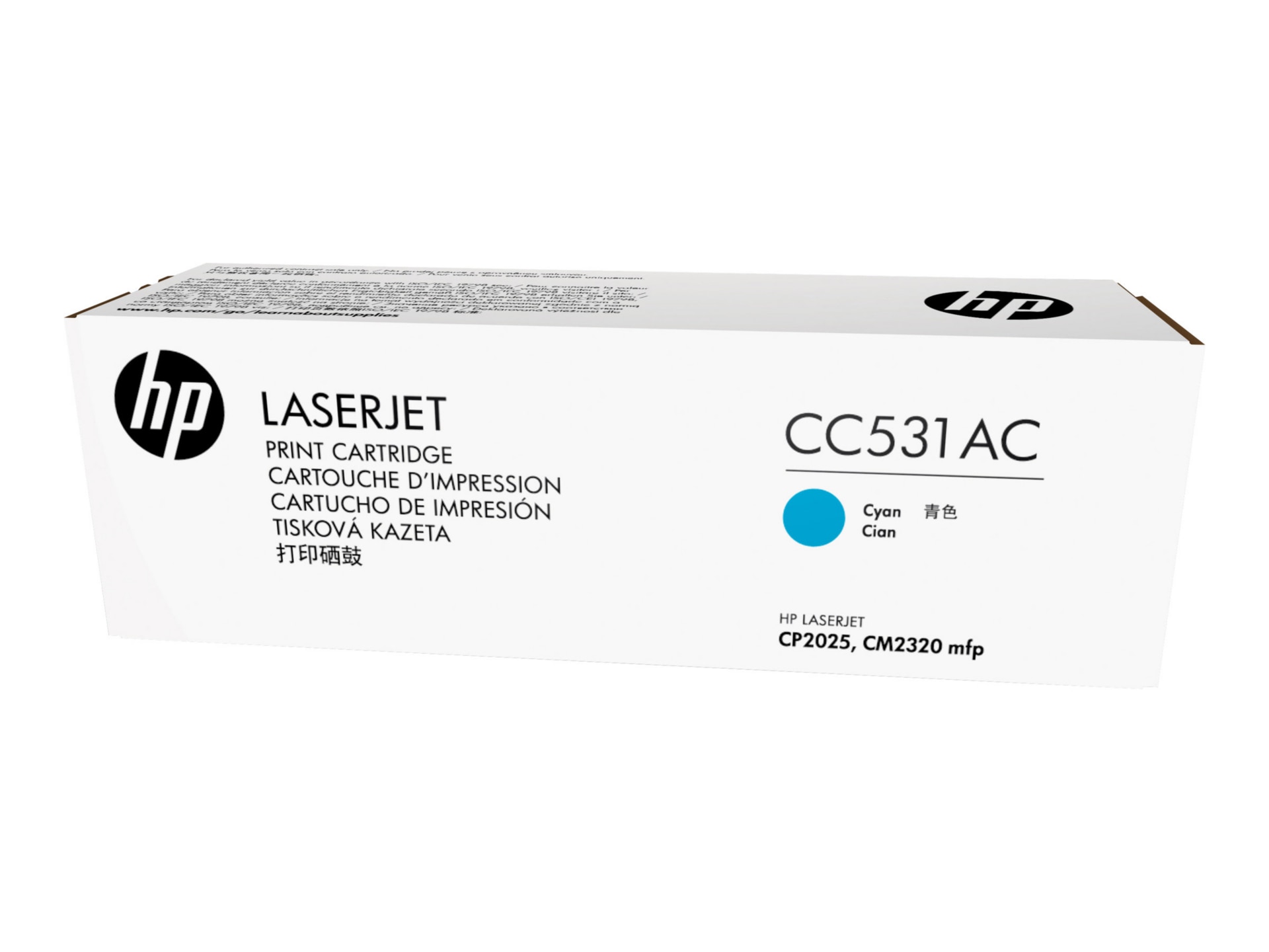 HP 304A Cyan Original LaserJet Toner Cartridge