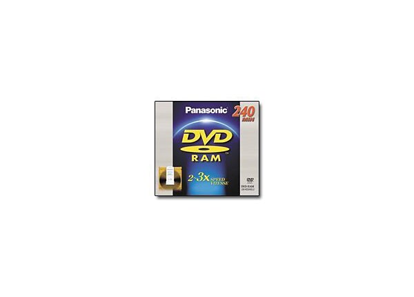 Panasonic LM-AD240LU - DVD-RAM x 1 - 9.4 GB - storage media