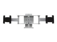 Capsa Healthcare Monitor Bracket - Dual Swivel mounting component - for 2 monitors