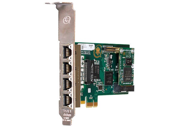 DIGIUM 4 DIGITAL T1/E1 PCI EXPRESS