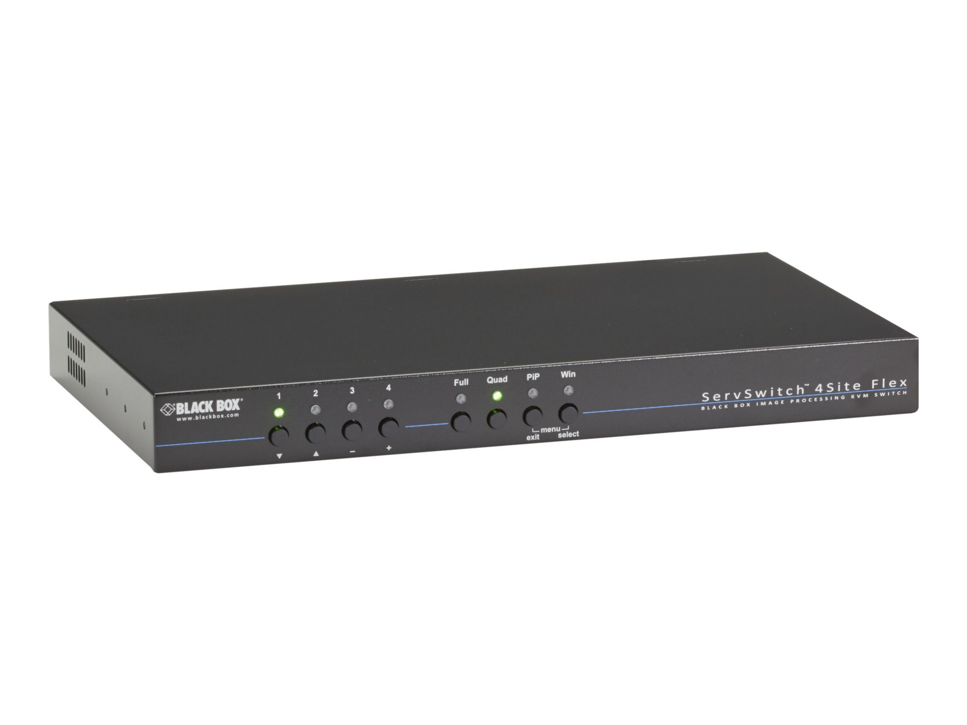 Black Box ServSwitch 4site Flex - KVM switch - 4 ports - rack-mountable - T
