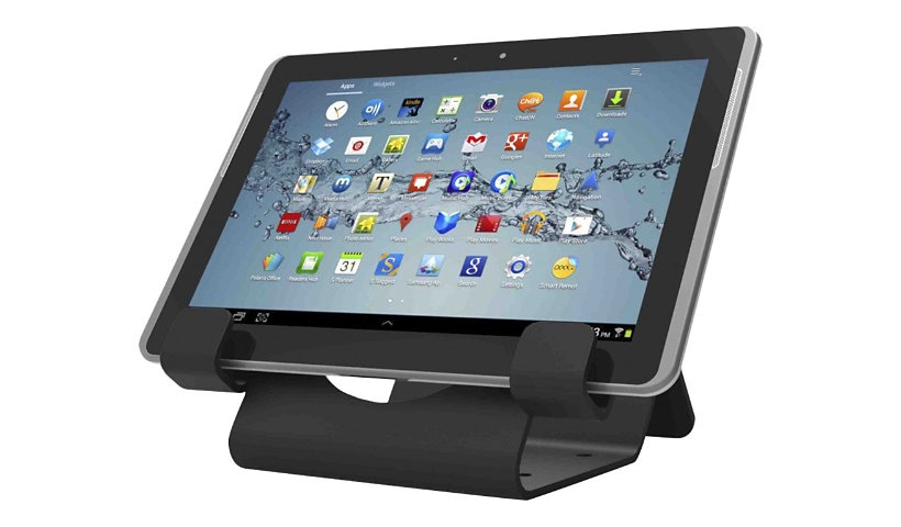 Compulocks Universal Tablet Holder with Keyed Cable Lock - secure table sta