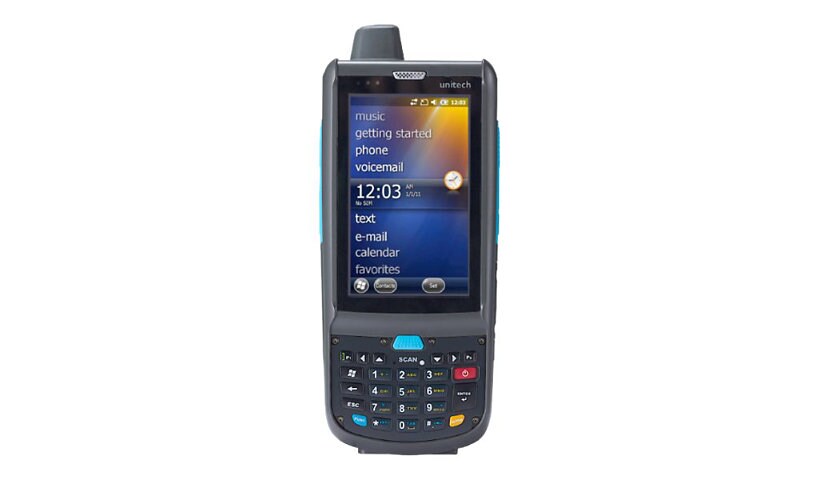 Unitech Rugged Mobile Computer PA692 - data collection terminal - Win Embed