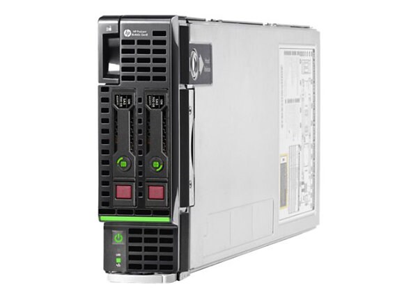 HPE ProLiant BL460c Gen8 - Xeon E5-2680V2 2.8 GHz - 32 GB - 0 GB