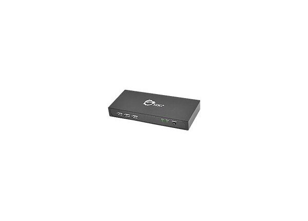 SIIG DisplayPort 2-Port KVM Switch - KVM / audio / USB switch - 2 ports