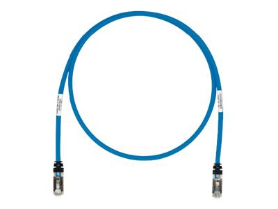 Panduit TX6A 10Gig patch cable - 1 ft - blue