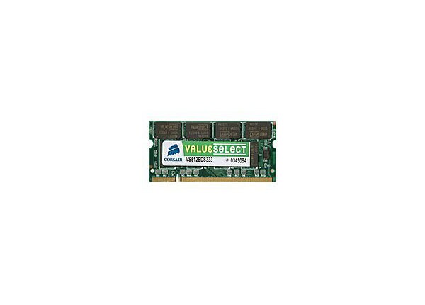 CORSAIR Value Select - DDR2 - 2 GB - SO-DIMM 200-pin - unbuffered