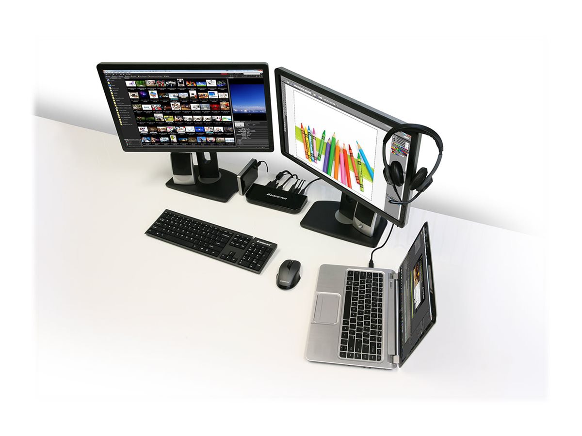 laptop monitor station