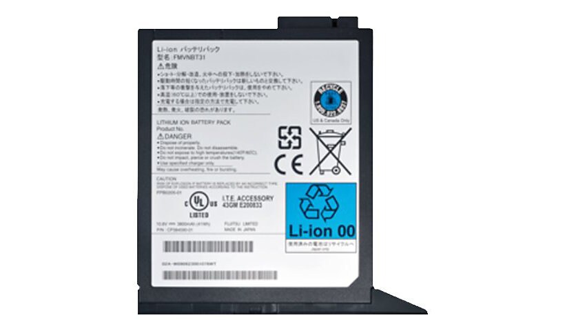 Fujitsu - notebook battery - Li-Ion - 28 Wh