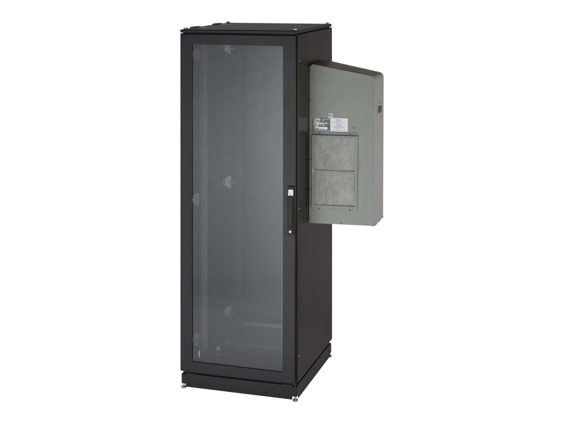 Black Box ClimateCab NEMA 12 Server Cabinet with Tapped Rails and 8000-BTU