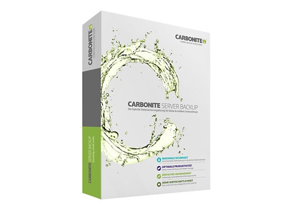 CARBONITE ADD 100GB STRG SVR&PP 1YR