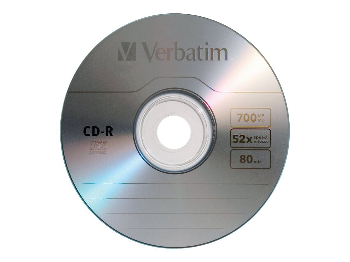 Verbatim - CD-R x 10 - 700 MB - storage media