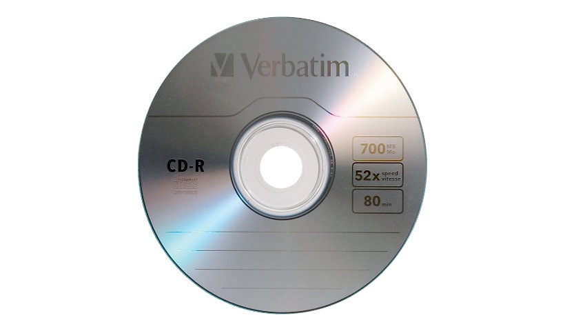 Verbatim - CD-R x 10 - 700 MB - storage media