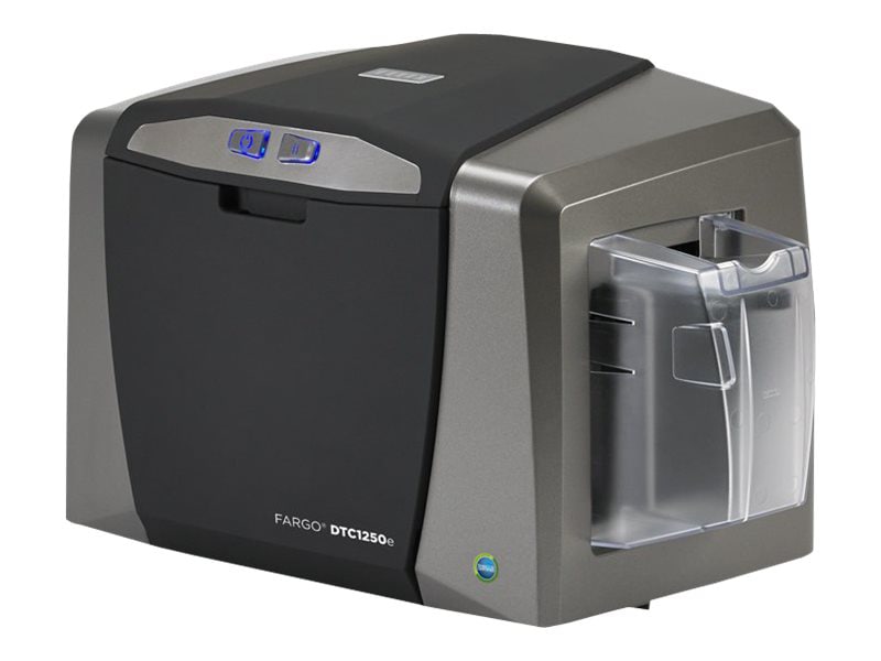 Fargo DTC 1250E - plastic card printer - color - dye sublimation/thermal resin