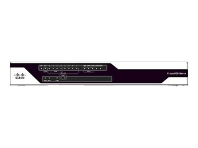 Cisco 891FW - wireless router - ISDN/Mdm - 802.11a/b/g/n - desktop