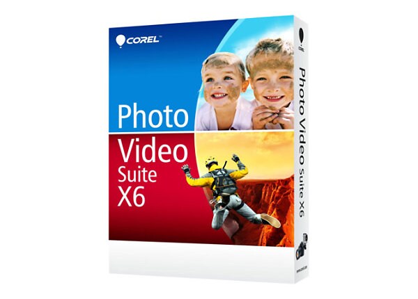Corel Photo Video Suite X6 - box pack