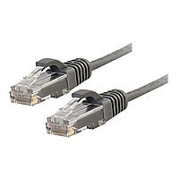 C2G 4ft Cat6 Ethernet Cable - Slim - Snagless Unshielded (UTP) - Gray - patch cable - 4 ft - gray