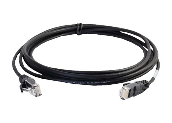 SONOVIN Cat6 Black Slim Ethernet Patch Cable 1 Foot Color:Black Snagless/Molded Boot Pack of 5 