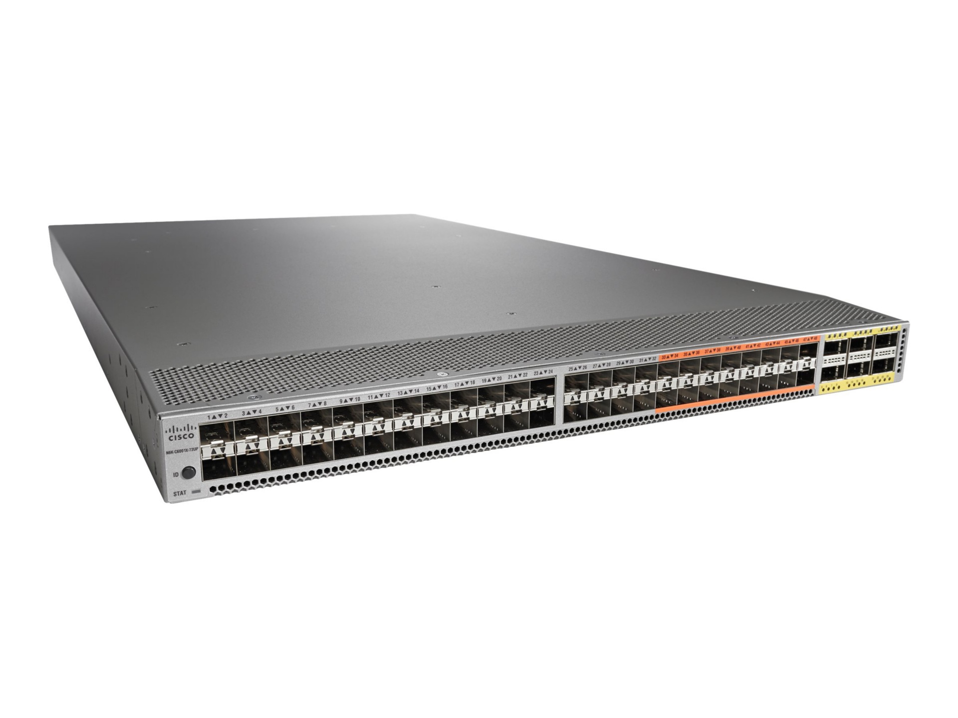 Cisco Nexus 5672UP - switch - 48 ports - managed - rack-mountable - with 4 x Cisco Nexus 2248TP-E GE Fabric Extender