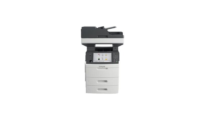 Lexmark MX711dthe 70 ppm Monochrome Multi-Function Laser Printer