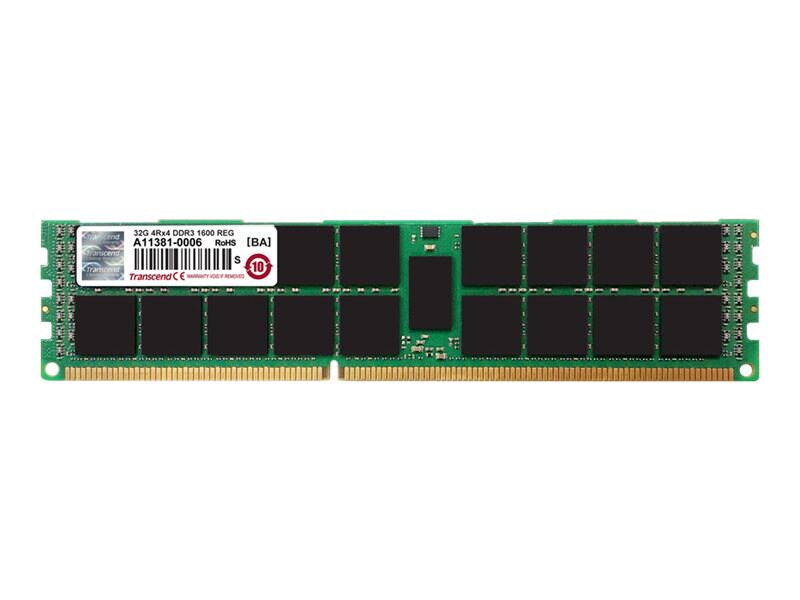 Transcend JetMemory - DDR3 - 128 GB: 4 x 32 GB - DIMM 240-pin